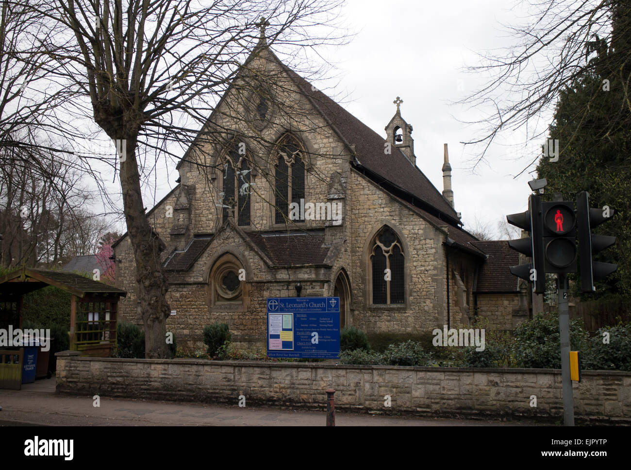 St Leonard`s Church, Grimsbury, Banbury, Oxfordshire, England, UK Stock